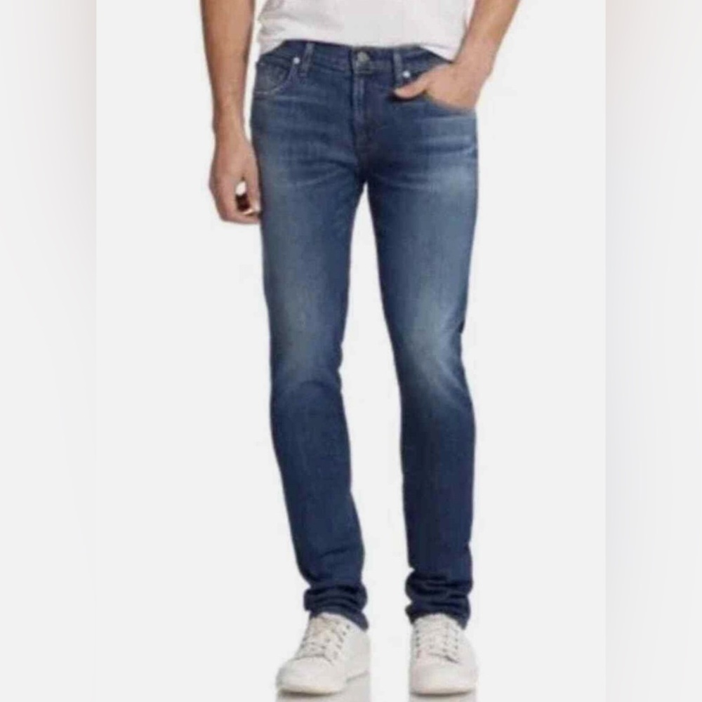 J Brand Tyler Men’s Slim Straight Jeans Reed Indigo Size 34